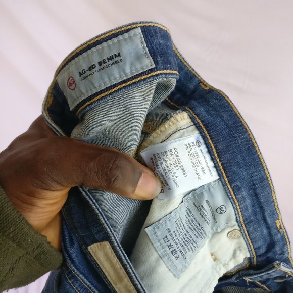 AG ankle jeans in LEGGING WASH 27w perfect denim material 98%cotton+2%stretch - Picture 8 of 11